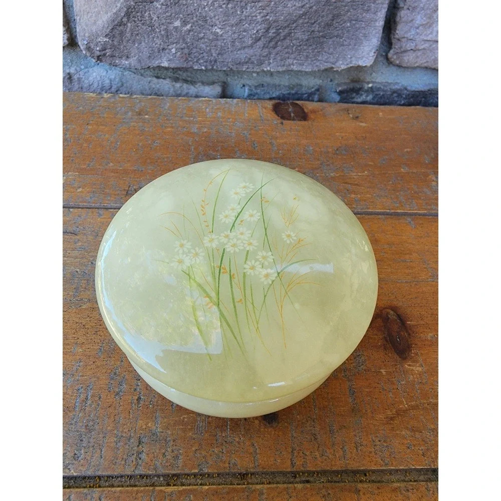 Trinket Box With Hinged Lid